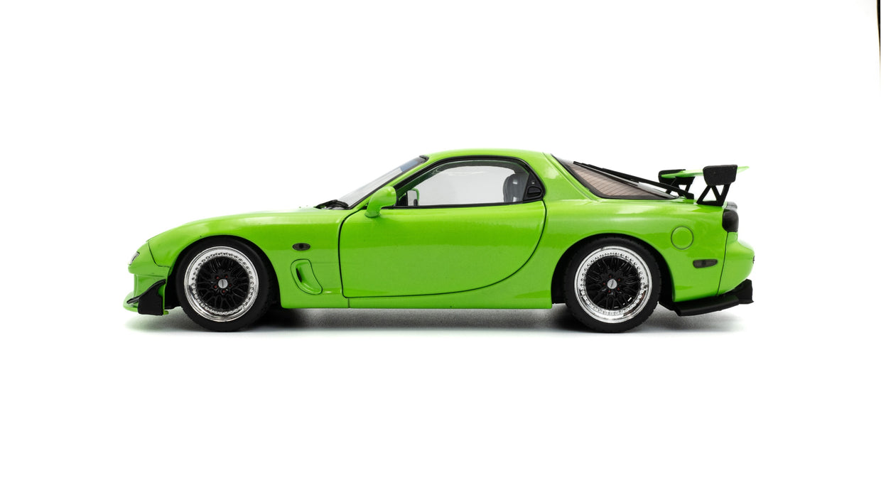 1:18 Mazda RX7 FD3RS Solido Works Neon Green 1999