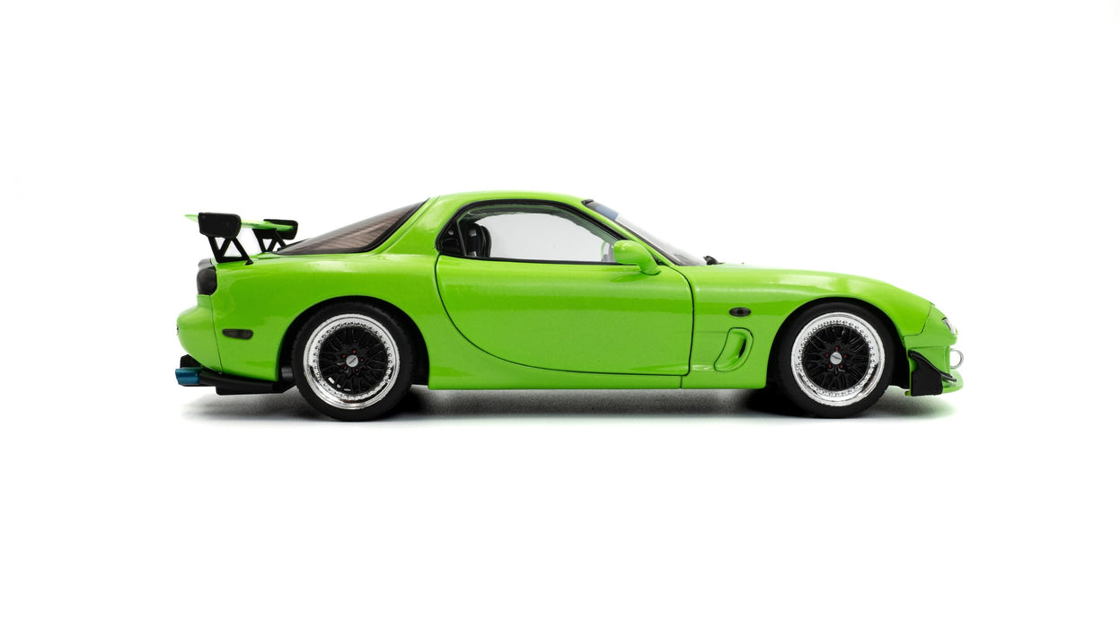 1:18 Mazda RX7 FD3RS Solido Works Neon Green 1999