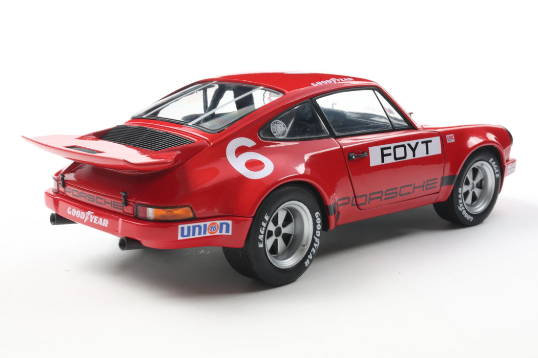 1:18 Porsche 911 IROC Red #6 Foyt IROC Daytona 1974