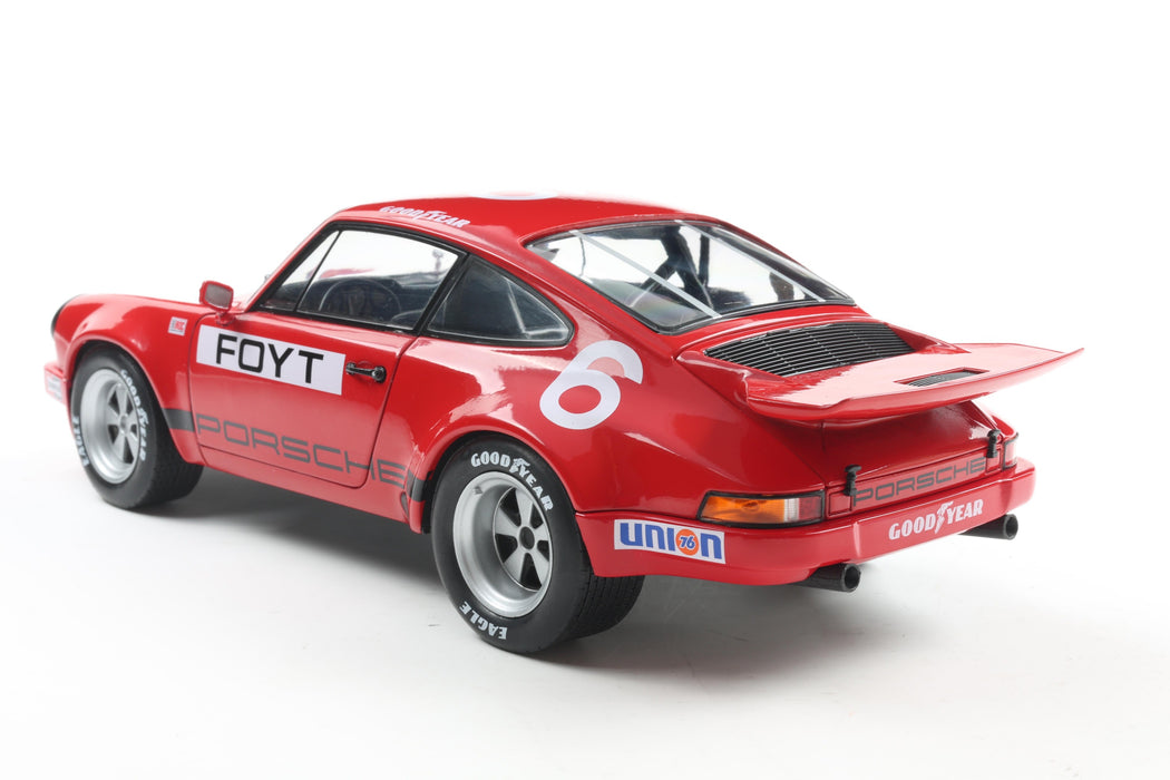 1:18 Porsche 911 IROC Red #6 Foyt IROC Daytona 1974