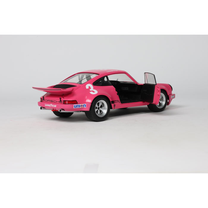 1:18 PORSCHE 911 IROC PINK #3 PEARSON IROC DAYTONA 1974