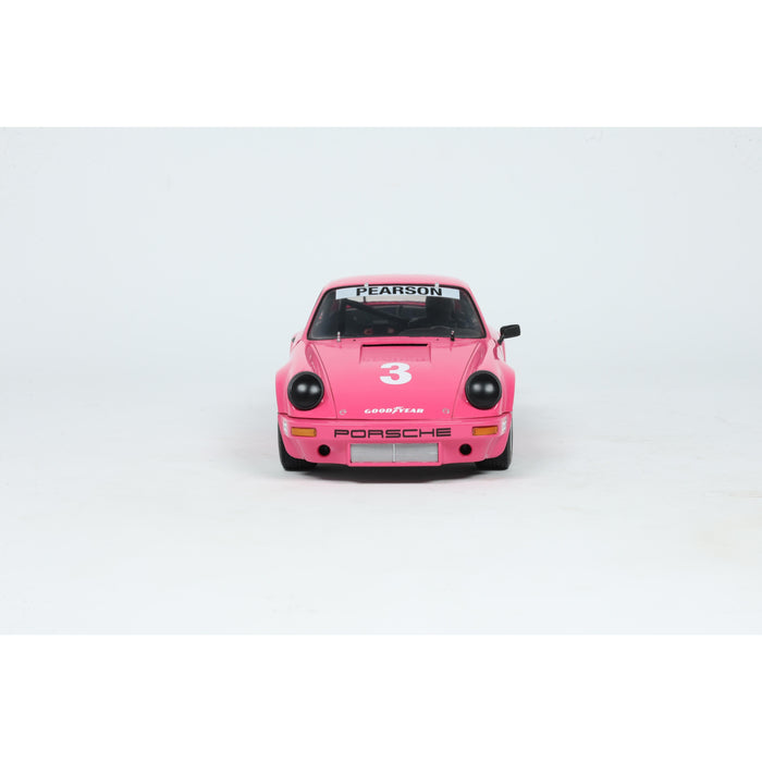1:18 PORSCHE 911 IROC PINK #3 PEARSON IROC DAYTONA 1974