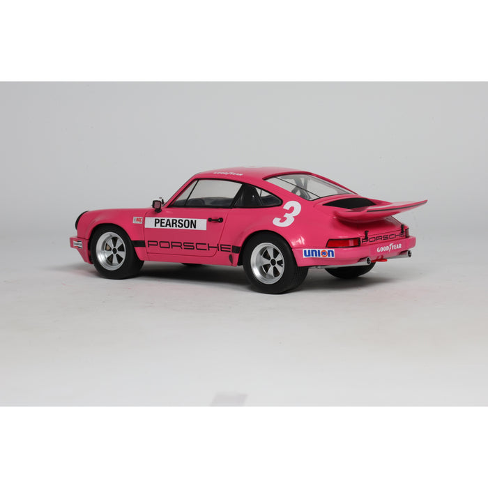 1:18 PORSCHE 911 IROC PINK #3 PEARSON IROC DAYTONA 1974