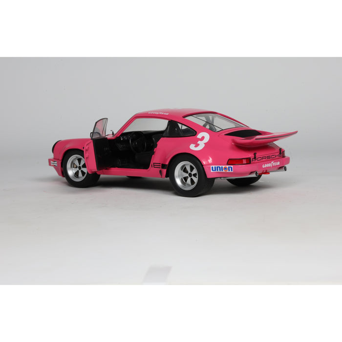 1:18 PORSCHE 911 IROC PINK #3 PEARSON IROC DAYTONA 1974