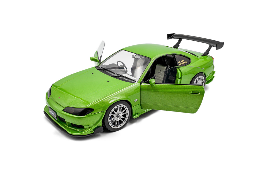 1:18 Nissan Silvia S15 Spec-R Aero Solido Works Green 1999