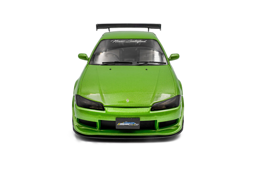 1:18 Nissan Silvia S15 Spec-R Aero Solido Works Green 1999