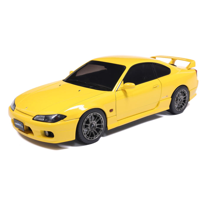 1:18 NISSAN SILVIA S15 SPEC-R AERO LIGHTNING YELLOW 1999
