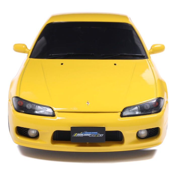 1:18 NISSAN SILVIA S15 SPEC-R AERO LIGHTNING YELLOW 1999