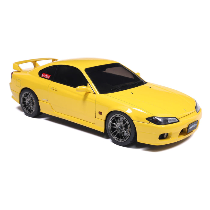 1:18 NISSAN SILVIA S15 SPEC-R AERO LIGHTNING YELLOW 1999