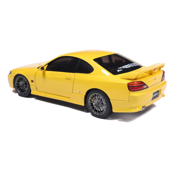 1:18 NISSAN SILVIA S15 SPEC-R AERO LIGHTNING YELLOW 1999