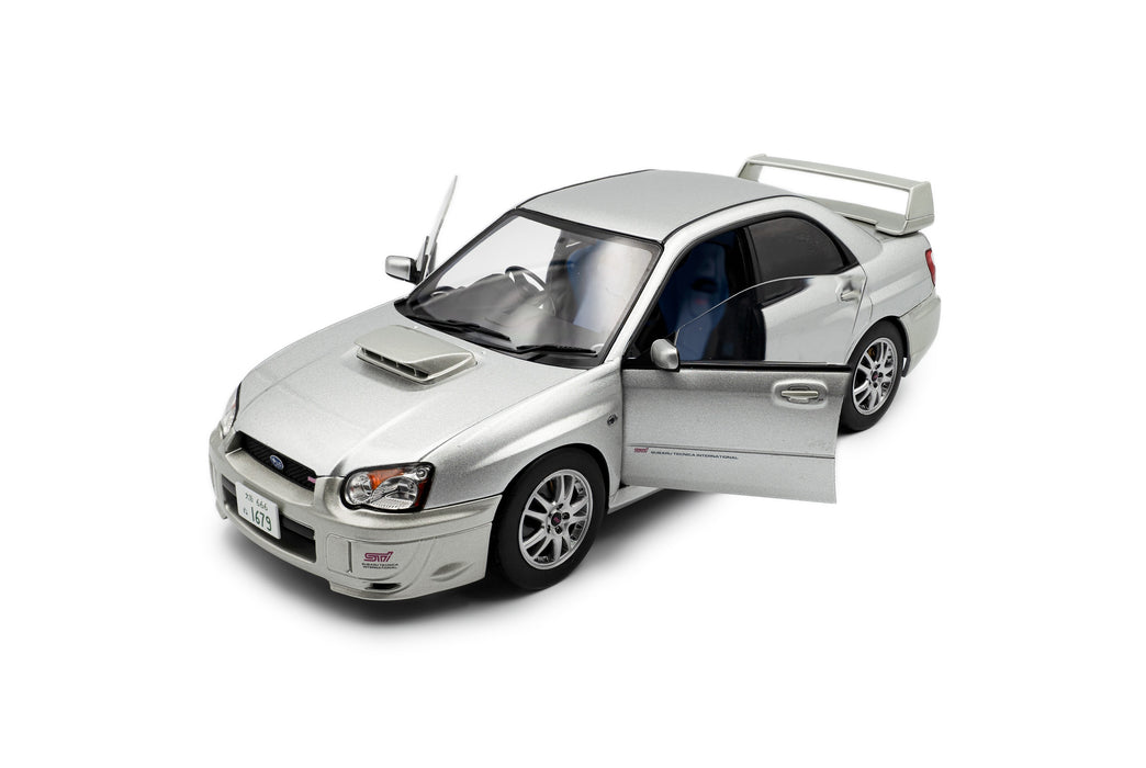 1:18 Subaru Impreza WRX STI Premium Silver Effect 2003