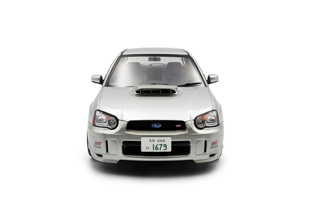 1:18 Subaru Impreza WRX STI Premium Silver Effect 2003