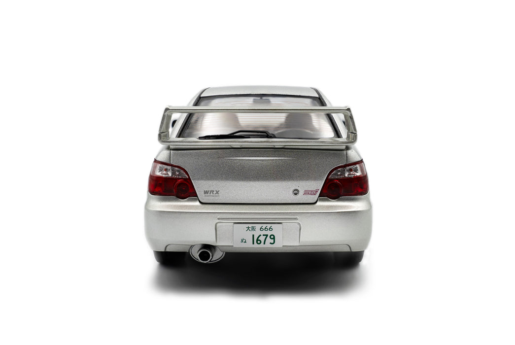 1:18 Subaru Impreza WRX STI Premium Silver Effect 2003