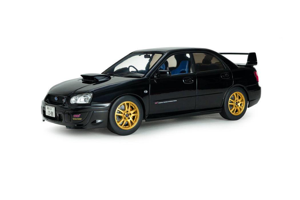 1:18 SUBARU IMPREZA WRX STI JAVA BLACK PEARL 2004