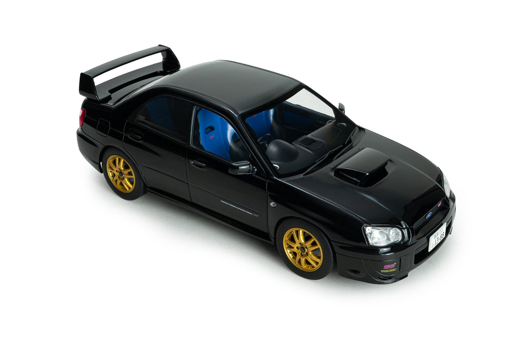 1:18 SUBARU IMPREZA WRX STI JAVA BLACK PEARL 2004