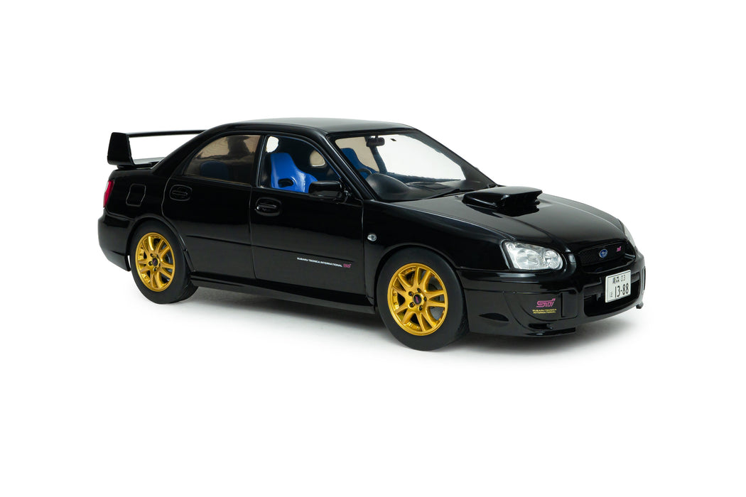 1:18 SUBARU IMPREZA WRX STI JAVA BLACK PEARL 2004