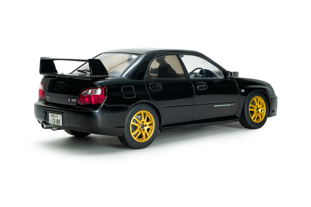 1:18 SUBARU IMPREZA WRX STI JAVA BLACK PEARL 2004
