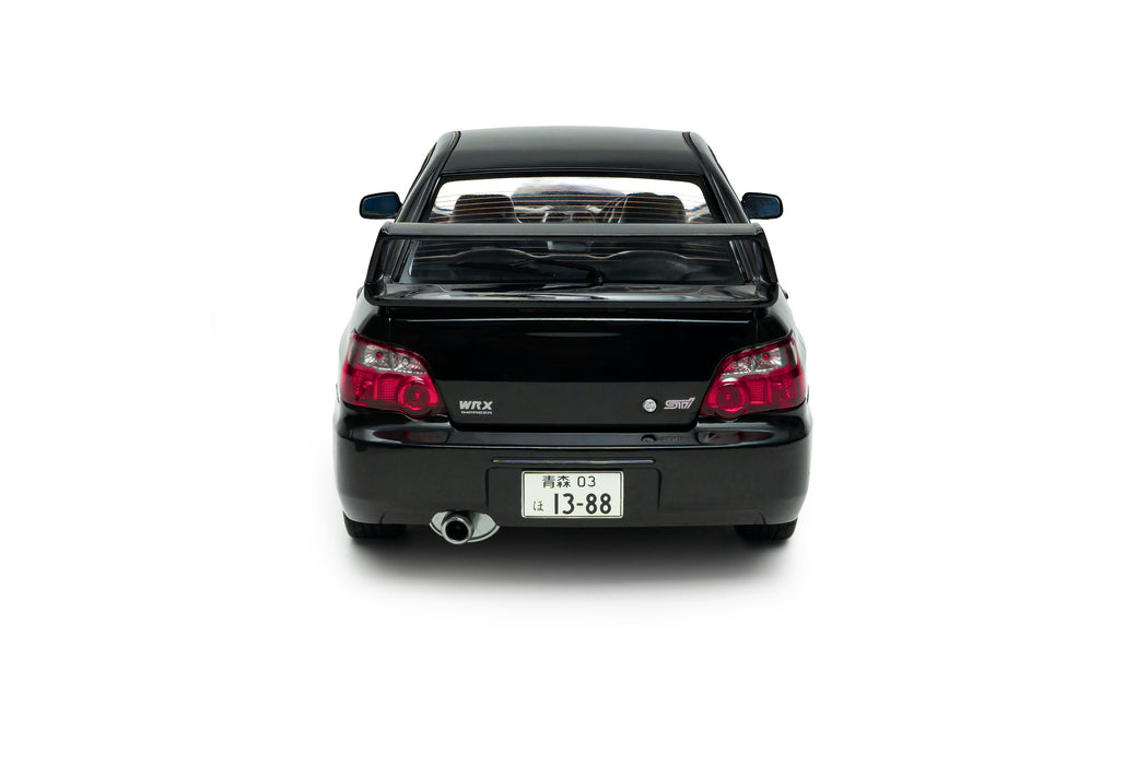 1:18 SUBARU IMPREZA WRX STI JAVA BLACK PEARL 2004
