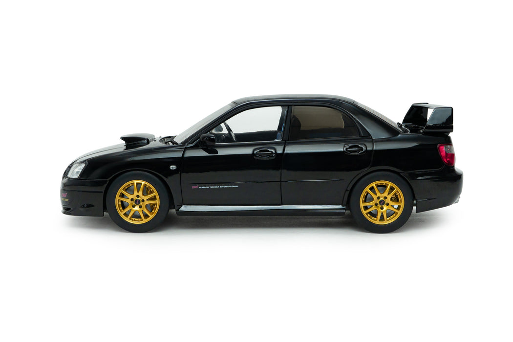 1:18 SUBARU IMPREZA WRX STI JAVA BLACK PEARL 2004