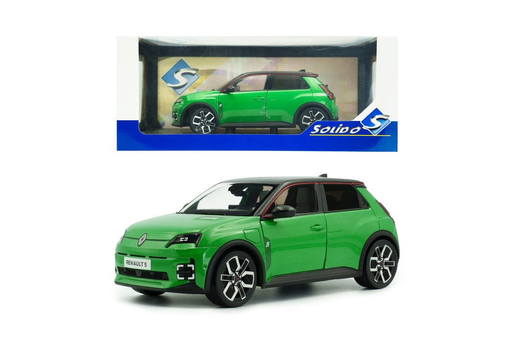 1:18 Renault 5 E-Tech Vert Pop 2024