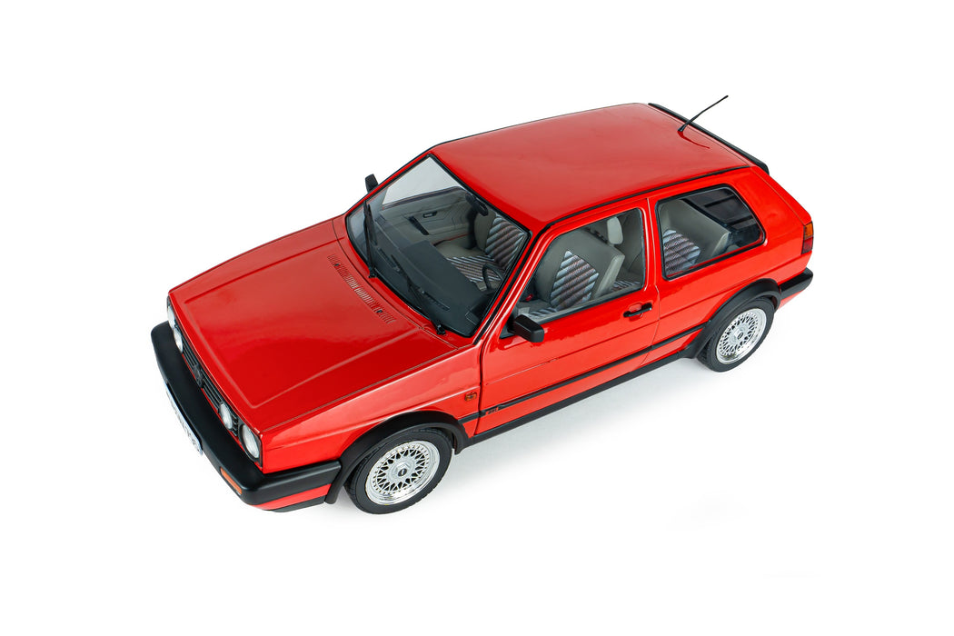 1:18 VOLKSWAGEN GOLF 2 GTI G60 MARS RED 1989