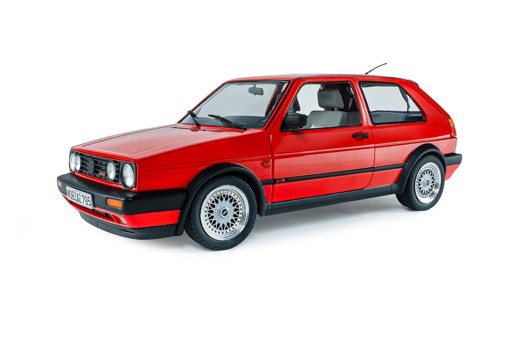 1:18 VOLKSWAGEN GOLF 2 GTI G60 MARS RED 1989