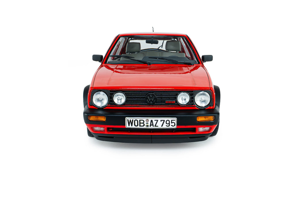 1:18 VOLKSWAGEN GOLF 2 GTI G60 MARS RED 1989