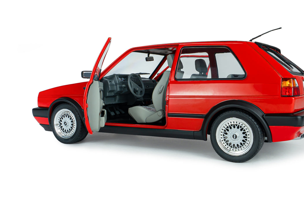 1:18 VOLKSWAGEN GOLF 2 GTI G60 MARS RED 1989