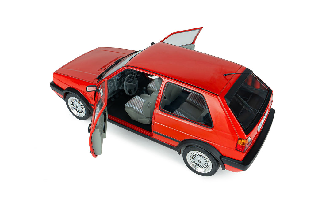 1:18 VOLKSWAGEN GOLF 2 GTI G60 MARS RED 1989