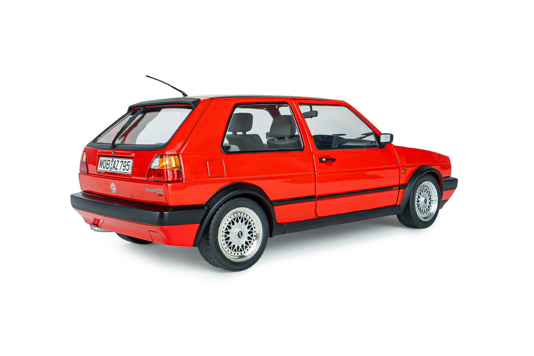 1:18 VOLKSWAGEN GOLF 2 GTI G60 MARS RED 1989