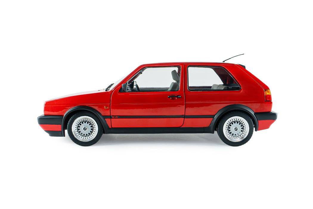 1:18 VOLKSWAGEN GOLF 2 GTI G60 MARS RED 1989