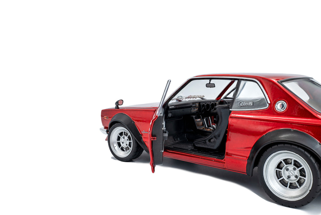 1:18 Nissan Skyline (C10) Hakosuka Solido Works Red Metallic 1970