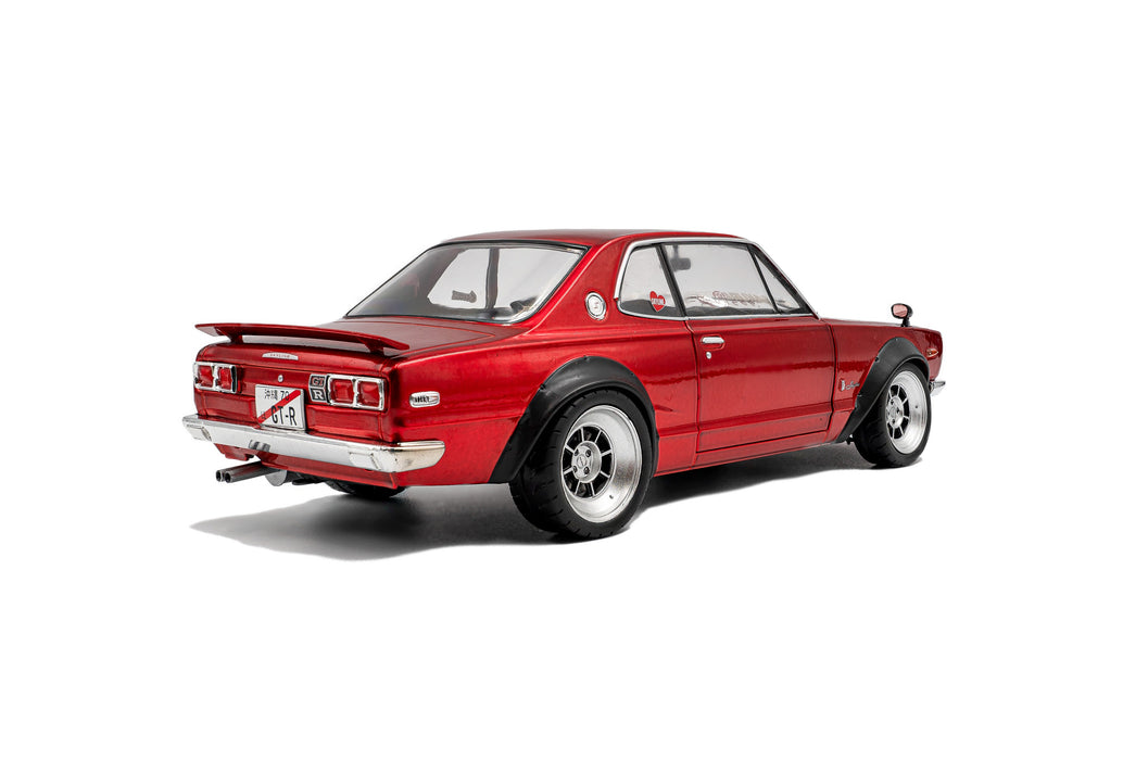 1:18 Nissan Skyline (C10) Hakosuka Solido Works Red Metallic 1970