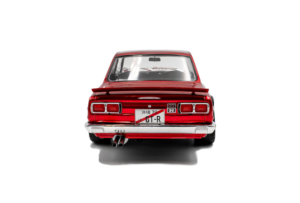 1:18 Nissan Skyline (C10) Hakosuka Solido Works Red Metallic 1970