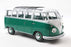 1:18 VOLKSWAGEN T1 SAMBA GREEN / WHITE 1962