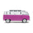1:18 VOLKSWAGEN T1 SAMBA - VIOLET / BLANC - 1962