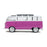 1:18 VOLKSWAGEN T1 SAMBA - VIOLET / BLANC - 1962