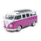1:18 VOLKSWAGEN T1 SAMBA - VIOLET / BLANC - 1962