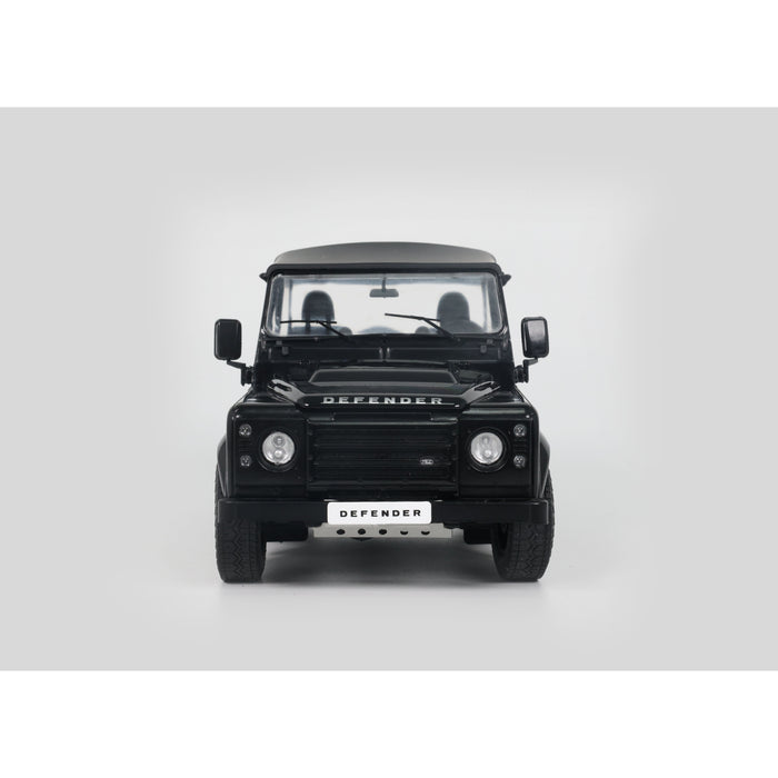 1:18 LAND ROVER DEFENDER 90 SHORT WITH REAR COVER BLACK 2016