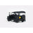 1:18 LAND ROVER DEFENDER 90 SHORT WITH REAR COVER BLACK 2016