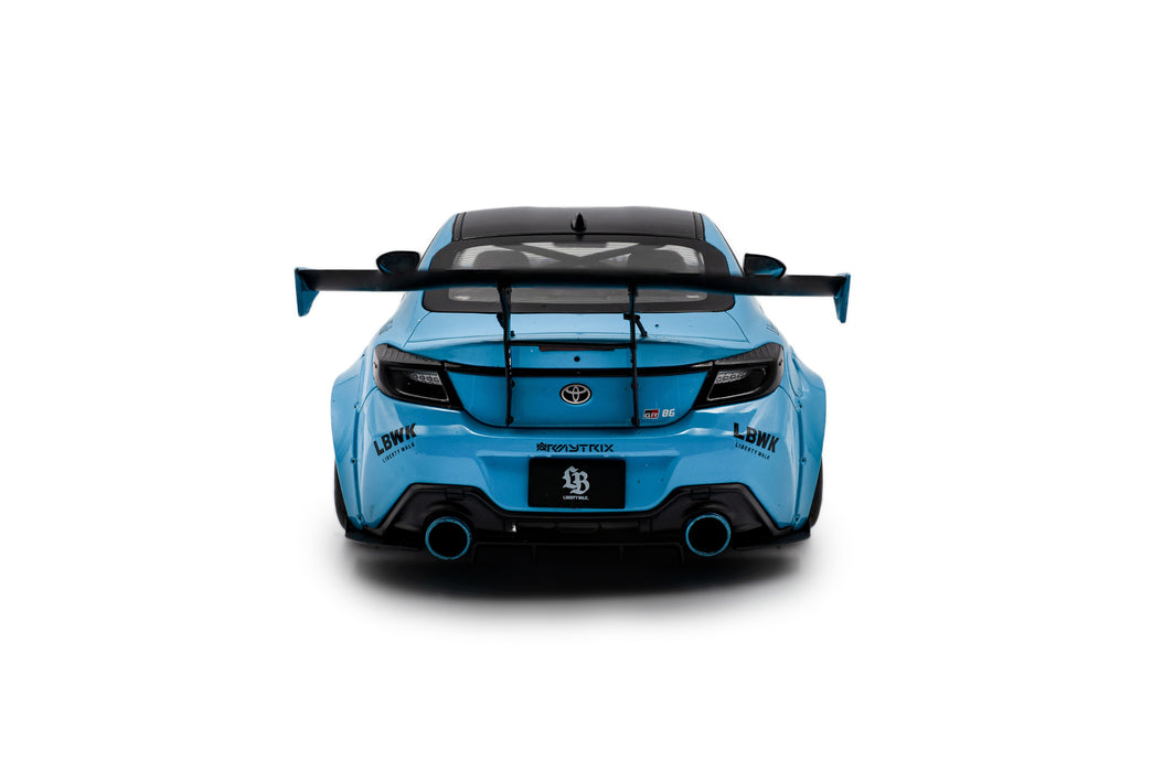 1:18 Toyota GR86 LBWK Body Kit Baby Blue 2024