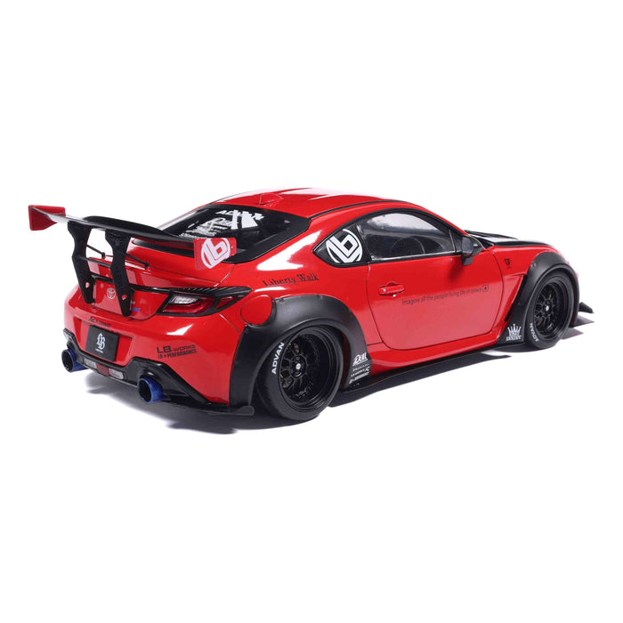 1:18 TOYOTA GR86 LIBERTY WALK BODY KIT RED 2024