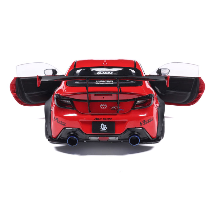 1:18 TOYOTA GR86 LIBERTY WALK BODY KIT RED 2024