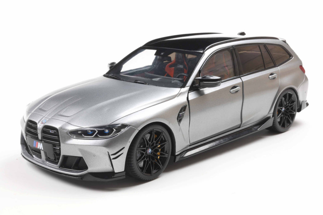 1:18 BMW M3 (G81) Touring with Performance Parts Frozen Pure Grey Metallic 2024