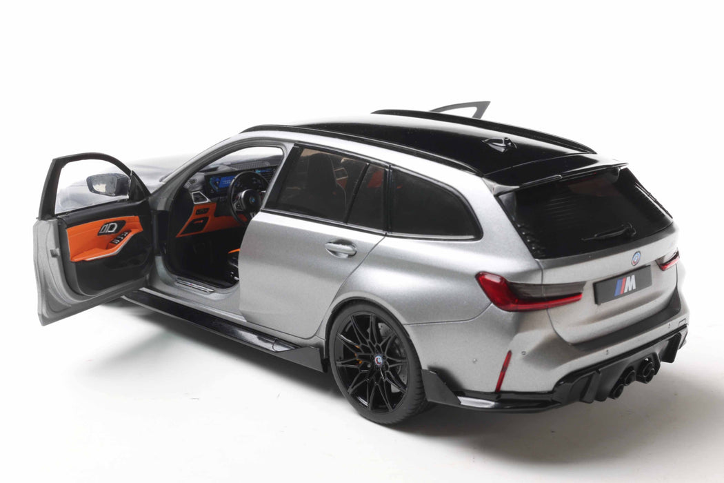 1:18 BMW M3 (G81) Touring with Performance Parts Frozen Pure Grey Metallic 2024