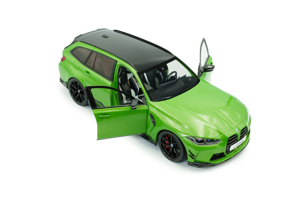 1:18 BMW M3 Touring with Performance Parts Green Metallic 2024