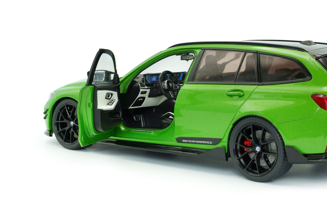 1:18 BMW M3 Touring with Performance Parts Green Metallic 2024