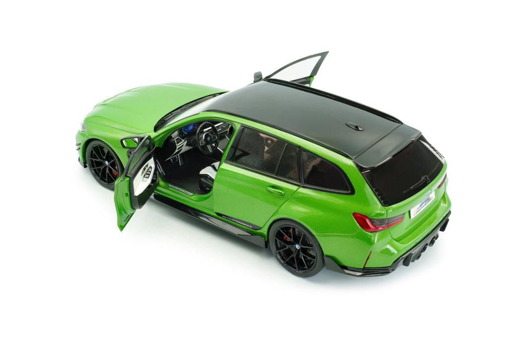 1:18 BMW M3 Touring with Performance Parts Green Metallic 2024