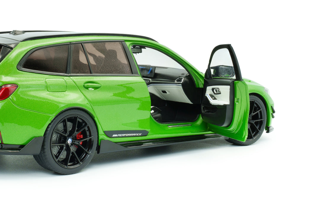 1:18 BMW M3 Touring with Performance Parts Green Metallic 2024