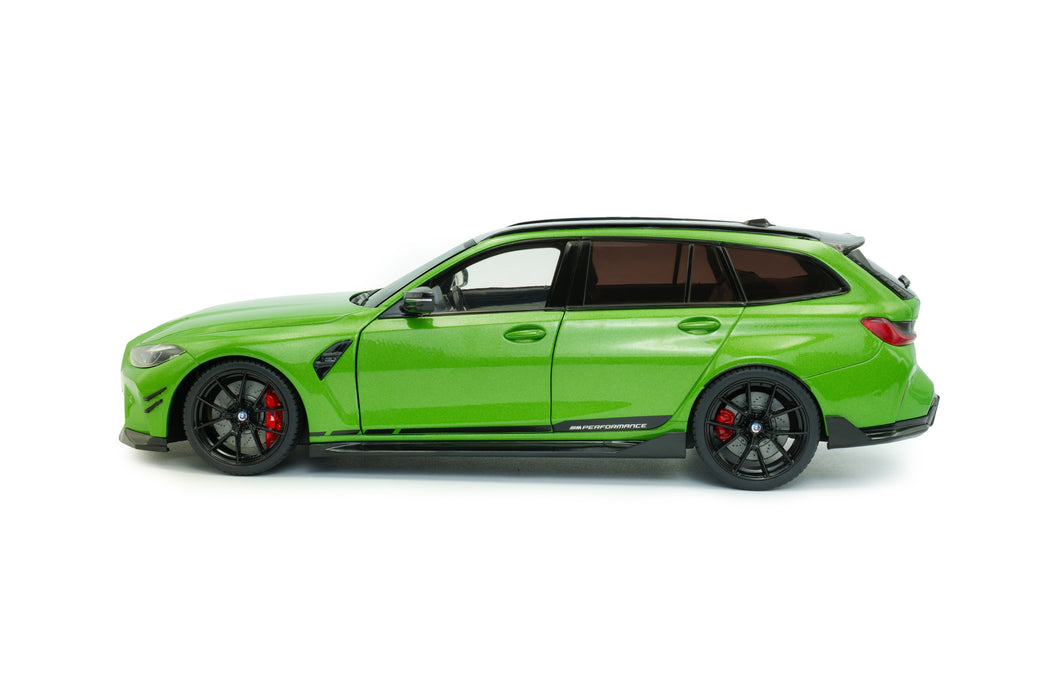 1:18 BMW M3 Touring with Performance Parts Green Metallic 2024
